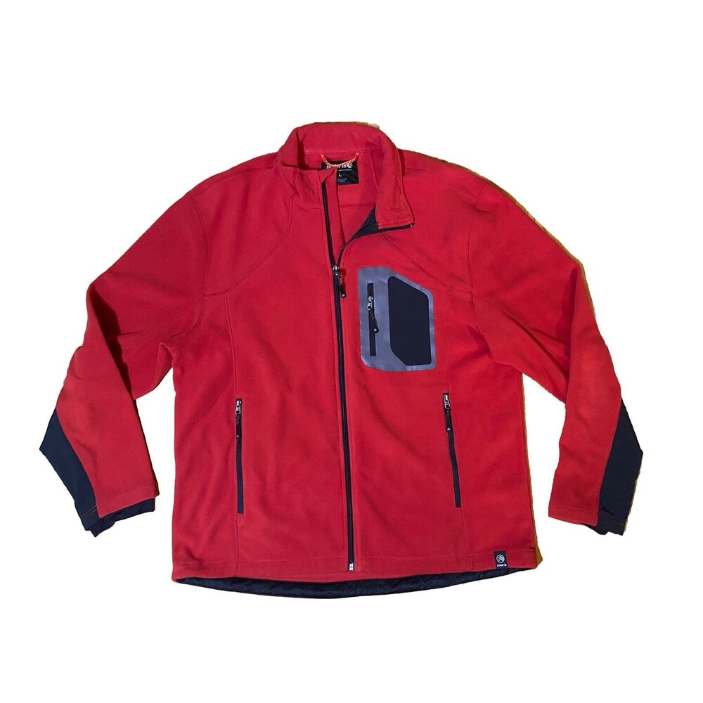 Solaris Soft Shell Series Long Sleeve Red Jacket … - image 1